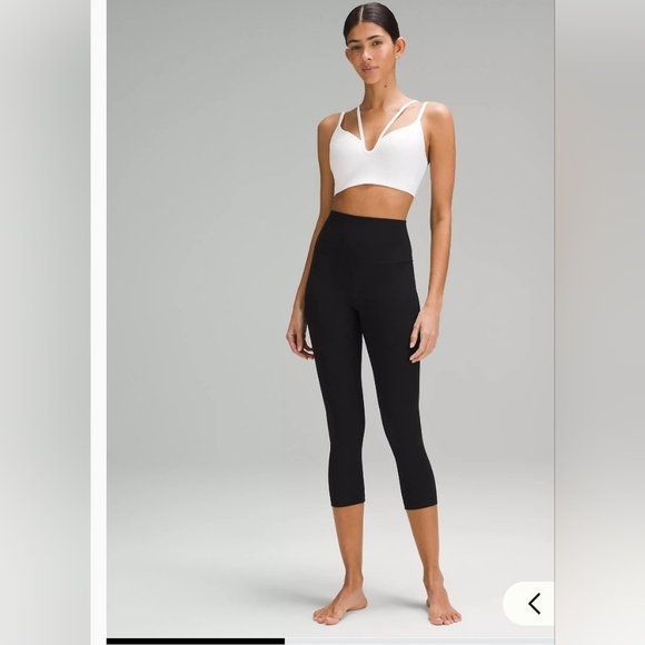 Lululemon Align High Rise Cropped Ribbed Leggings - Picture 1 of 10